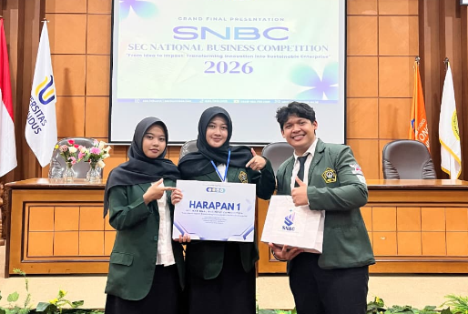 Mahasiswa Manajemen FEB UNISSULA Bersama Tim Raih Juara Harapan 1 SEC National Business Competition